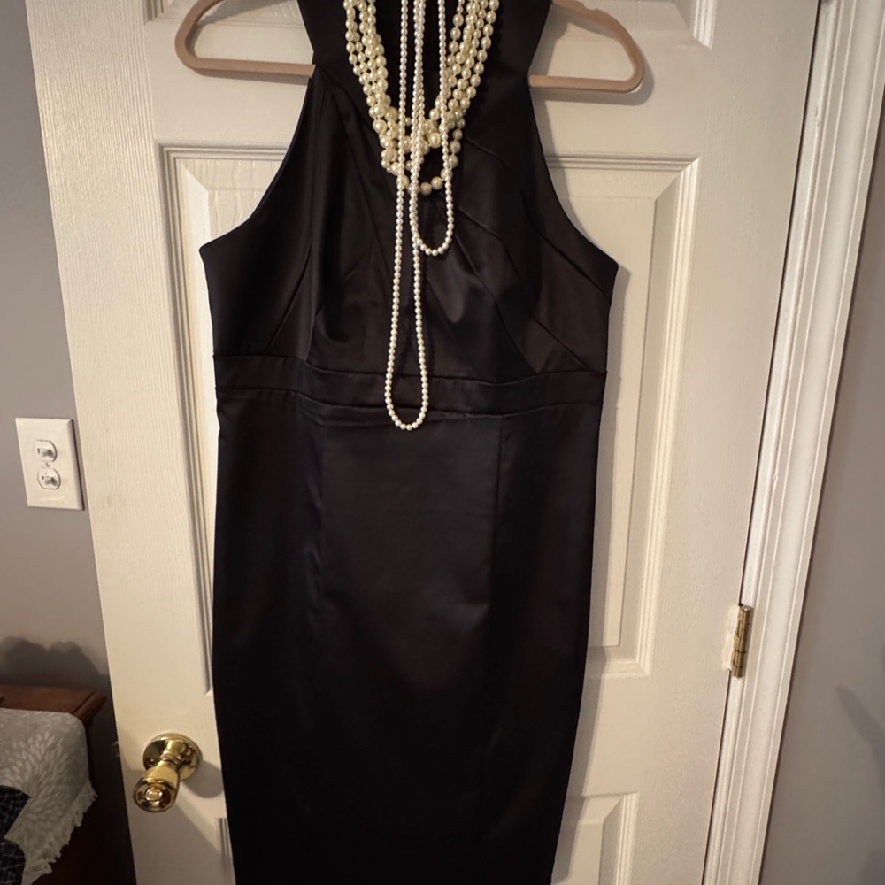 The Limited Black Backless Dress